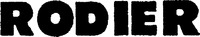 Mẫu nhãn hiệu RODIER