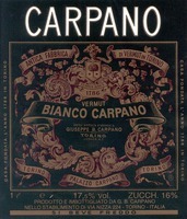 Mẫu nhãn hiệu CARPANO BIANCO CARPANO