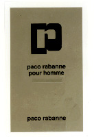Mẫu nhãn hiệu r paco rabanne pour homme