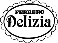 Mẫu nhãn hiệu FERRERO Delizia