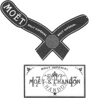 Mẫu nhãn hiệu MOËT & CHANDON BRUT IMPERIAL