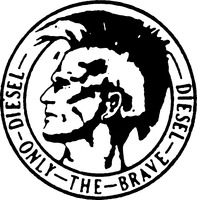Mẫu nhãn hiệu DIESEL ONLY THE BRAVE