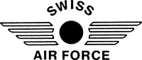 Mẫu nhãn hiệu SWISS AIR FORCE