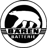 Mẫu nhãn hiệu BÄREN BATTERIE
