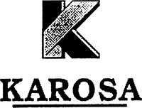 Mẫu nhãn hiệu K KAROSA