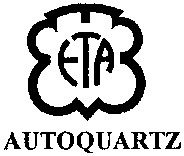 Mẫu nhãn hiệu ETA AUTOQUARTZ