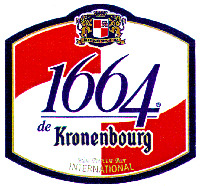 Mẫu nhãn hiệu 1664 de Kronenbourg