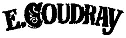 Mẫu nhãn hiệu E. COUDRAY