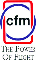 Mẫu nhãn hiệu cfm THE POWER OF FLIGHT