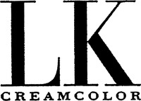 Mẫu nhãn hiệu LK CREAMCOLOR