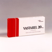 Mẫu nhãn hiệu VASTAREL 20mg