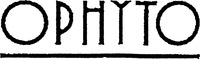 Mẫu nhãn hiệu OPHYTO