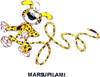 Mẫu nhãn hiệu MARSUPILAMI