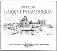 Mẫu nhãn hiệu CHATEAU LARRIVET-HAUT-BRION