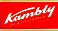 Mẫu nhãn hiệu Kambly OF SWITZERLAND
