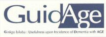 Mẫu nhãn hiệu GuidAge Ginkgo biloba: Usefulness upon Incidence of Dementia with AGE
