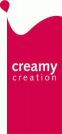 Mẫu nhãn hiệu creamy creation