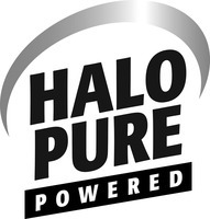 Mẫu nhãn hiệu HALOPURE POWERED