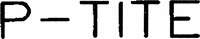 Mẫu nhãn hiệu P-TITE