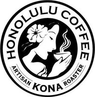Mẫu nhãn hiệu HONOLULU COFFEE ARTISAN KONA ROASTER