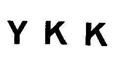 Mẫu nhãn hiệu YKK