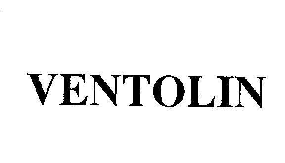 Mẫu nhãn hiệu VENTOLIN