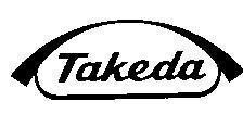 Mẫu nhãn hiệu TAKEDA