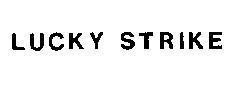 Mẫu nhãn hiệu LUCKY STRIKE