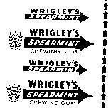 Mẫu nhãn hiệu WRIGLEY'S SPEAREMINT-CHEWING GUM