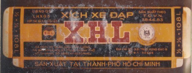 Mẫu nhãn hiệu XHL XíCH XE ĐạP