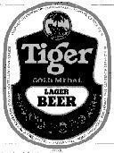 Mẫu nhãn hiệu TIGER- LAGER BEER