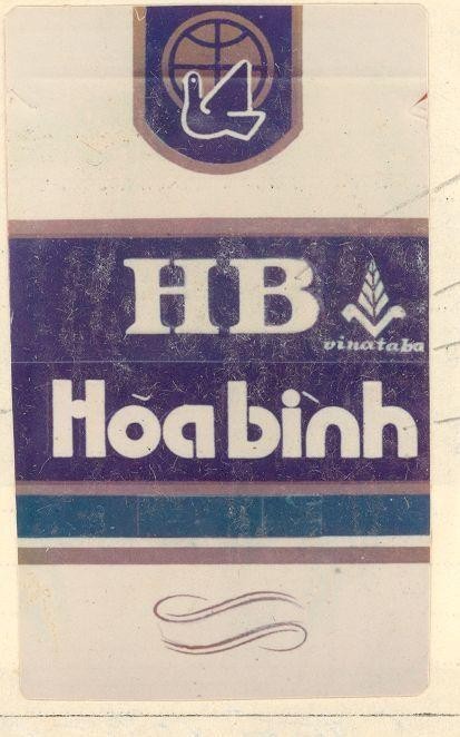 Mẫu nhãn hiệu HB Hoà Bình V vinataba