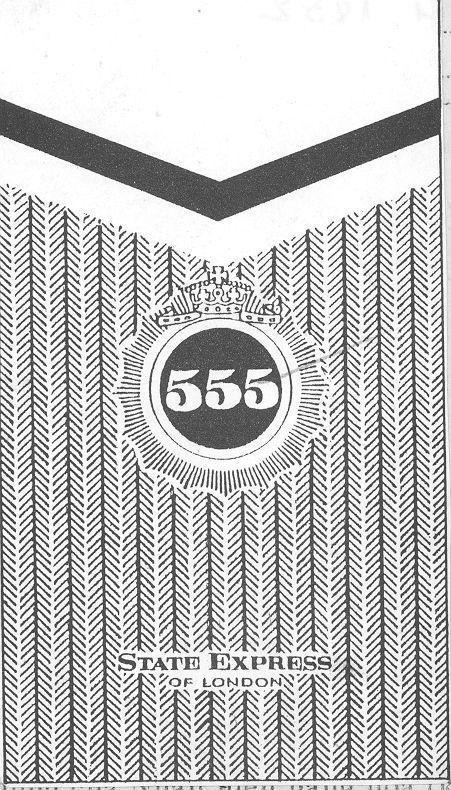 Mẫu nhãn hiệu 555 STATE EXPRESS OF LONDON