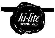 Mẫu nhãn hiệu HI-LITE SPECIAL MILD