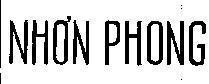 Mẫu nhãn hiệu Nhơn Phong