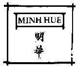 Mẫu nhãn hiệu Minh Hue