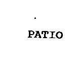 Mẫu nhãn hiệu PATIO