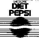 Mẫu nhãn hiệu ONE CALORIE DIET PEPSI