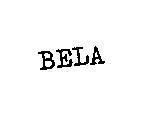 Mẫu nhãn hiệu BELA