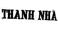 Mẫu nhãn hiệu THANH NHã