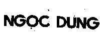 Mẫu nhãn hiệu Ngọc dung
