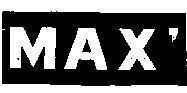 Mẫu nhãn hiệu MAX