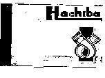 Mẫu nhãn hiệu HACHIBA