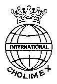 Mẫu nhãn hiệu INTERNATIONAL CHOLIMEX