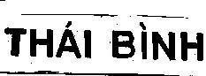 Mẫu nhãn hiệu Thái Bình
