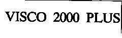Mẫu nhãn hiệu VISCO 2000 PLUS