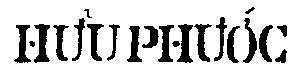 Mẫu nhãn hiệu Hữu Phước