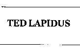 Mẫu nhãn hiệu TED LAPIDUS