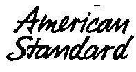 Mẫu nhãn hiệu AMERICAN STANDARD