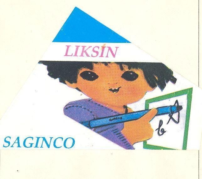 Mẫu nhãn hiệu LIKSIN SAGINCO